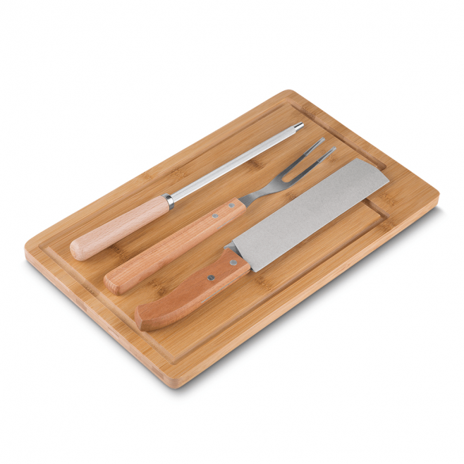 Conjunto Para Churrasco 4 Peças Personalizado Conjunto Para Churrasco 4 Peças Personalizado