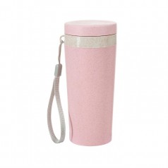 Copo Ecológico em Fibra de Bambu Personalizado Para Outubro Rosa