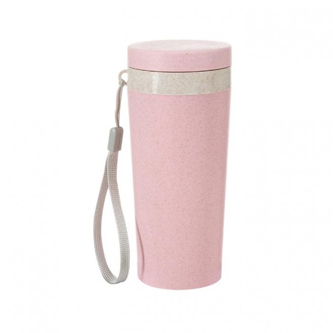 Copo Ecológico em Fibra de Bambu Personalizado Para Outubro Rosa Copo Ecológico em Fibra de Bambu Personalizado Para Outubro Rosa
