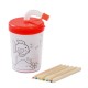 Copo Plástico Infantil Para Colorir Personalizado Copo Plástico Infantil Para Colorir Personalizado
