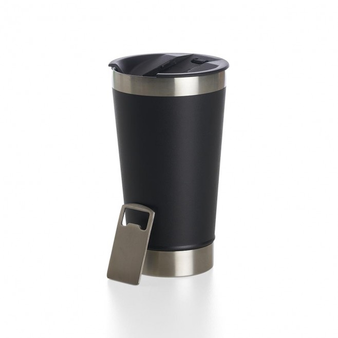 Copo Térmico 500ml Com Abridor Personalizado Copo Térmico 500ml Com Abridor Personalizado