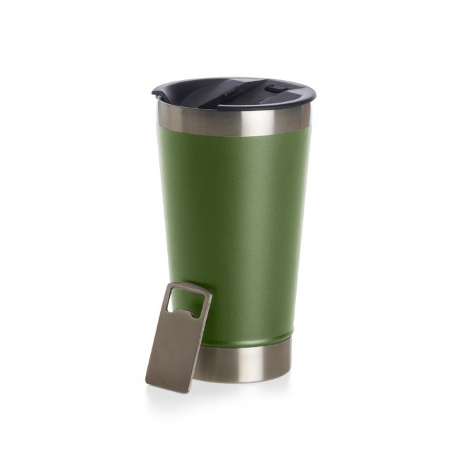 Copo Térmico 500ml Com Abridor Personalizado Copo Térmico 500ml Com Abridor Personalizado