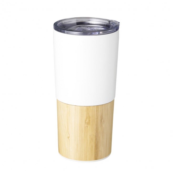 Copo Térmico Bambu 600ml Personalizado Para Brinde Copo Térmico Bambu 600ml Personalizado Para Brinde
