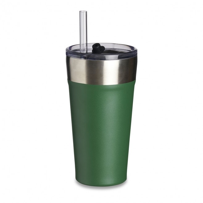 Copo Térmico com Canudo 500ml Personalizado Copo Térmico com Canudo 500ml Personalizado