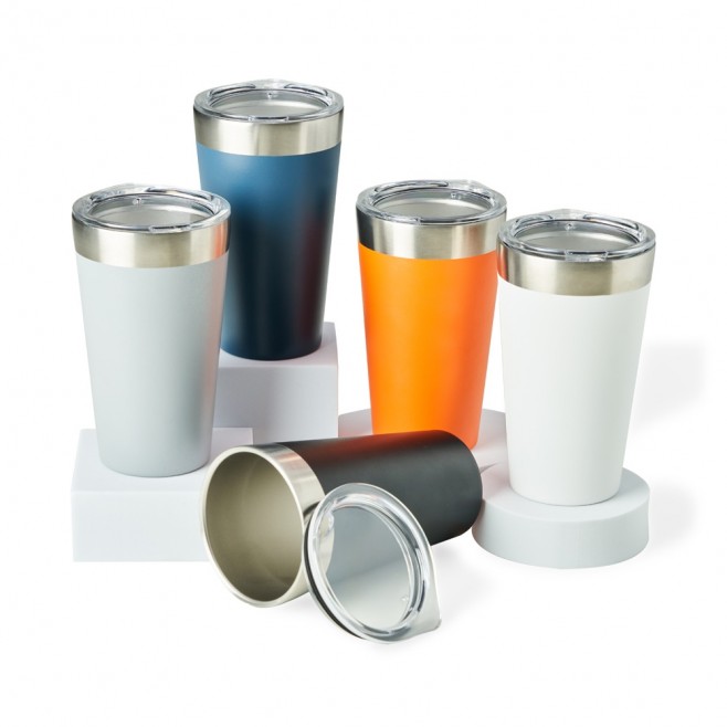 Copo térmico de inox 473ml Personalizado Copo térmico de inox 473ml Personalizado