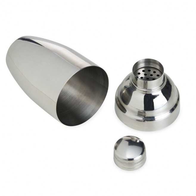 Coqueteleira Inox 600ml Personalizada com Logo Coqueteleira Inox 600ml Personalizada com Logo