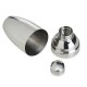 Coqueteleira Inox 600ml Personalizada com Logo Coqueteleira Inox 600ml Personalizada com Logo