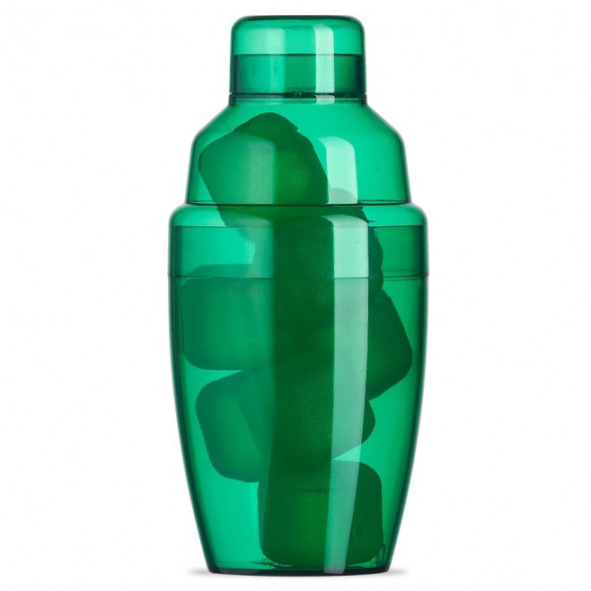 Coqueteleira Plástica com Gelo Ecológico Personalizada com Logo Coqueteleira Plástica com Gelo Ecológico Personalizada com Logo
