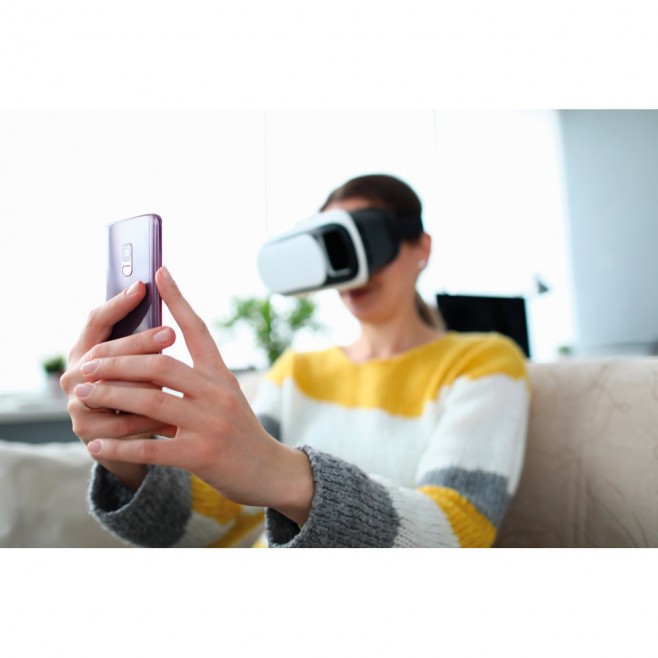 Óculos de Realidade Virtual Personalizado Óculos de Realidade Virtual Personalizado