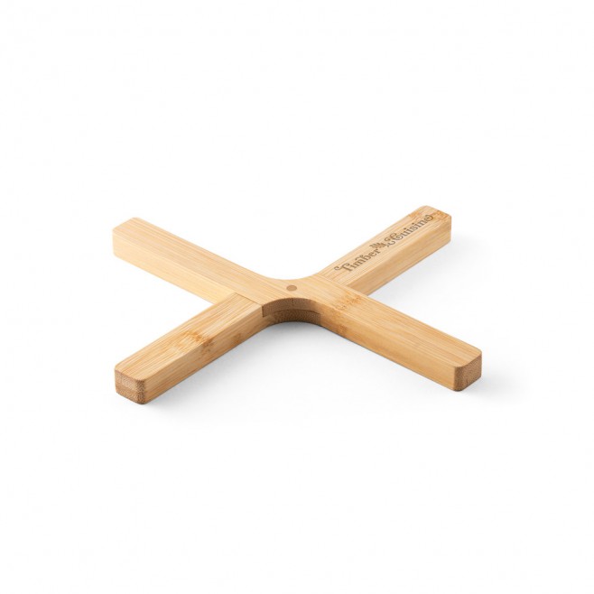 Descanso de Panela em Bambu Personalizado Descanso de Panela em Bambu Personalizado