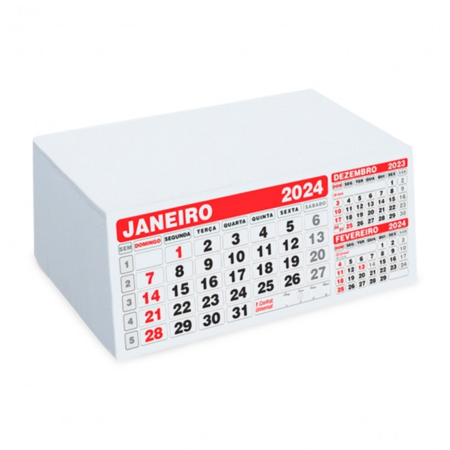 Folhinha Calendário 2024 Personalizado Folhinha Calendário 2024 Personalizado