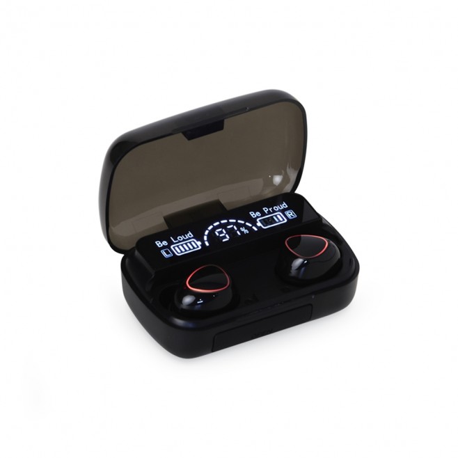 Fone de Ouvido Bluetooth Touch com Case Carregador Personalizado Fone de Ouvido Bluetooth Touch com Case Carregador Personalizado