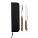 Garfo e Faca Para Churrasco Com Estojo Personalizado Garfo e Faca Para Churrasco Com Estojo Personalizado
