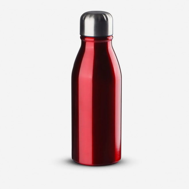 Garrafa de Alumínio 500ml Com Tampa de Inox Personalizada Garrafa de Alumínio 500ml Com Tampa de Inox Personalizada