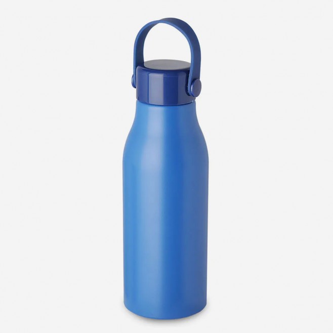 Garrafa de Alumínio Com Tampa e Alça de Plástico Personalizada Garrafa de Alumínio Com Tampa e Alça de Plástico Personalizada