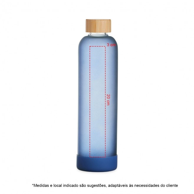Garrafa de Vidro 1L Personalizada Garrafa de Vidro 1L Personalizada