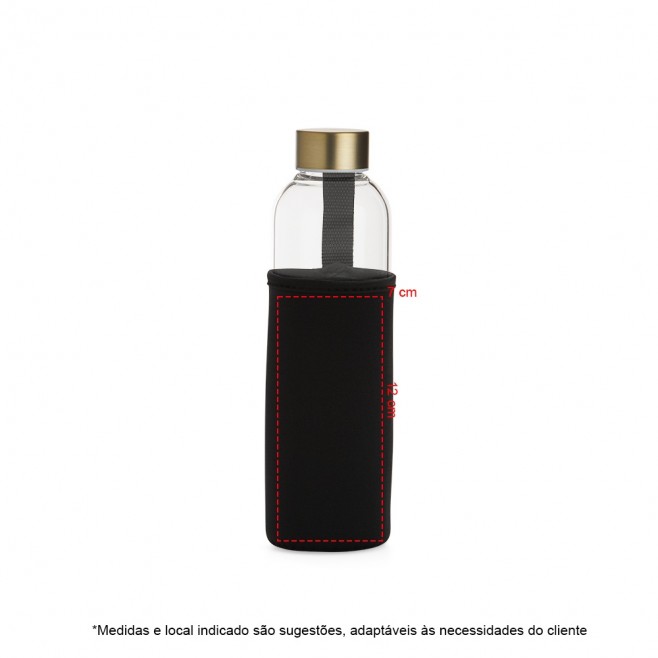 Garrafa de Vidro 650ml Personalizada Garrafa de Vidro 650ml Personalizada