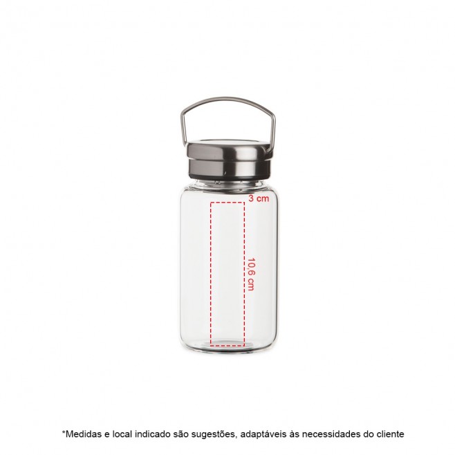 Garrafa de Vidro 650ml Personalizada Garrafa de Vidro 650ml Personalizada