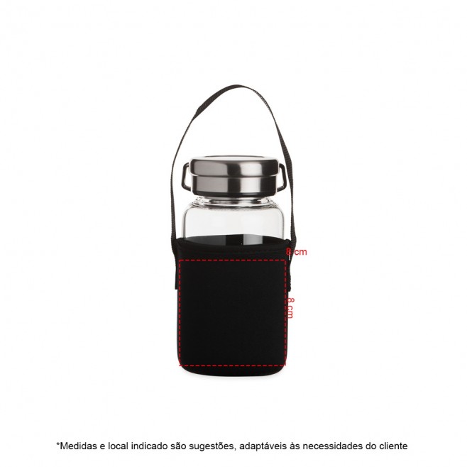Garrafa de Vidro 650ml Personalizada Garrafa de Vidro 650ml Personalizada
