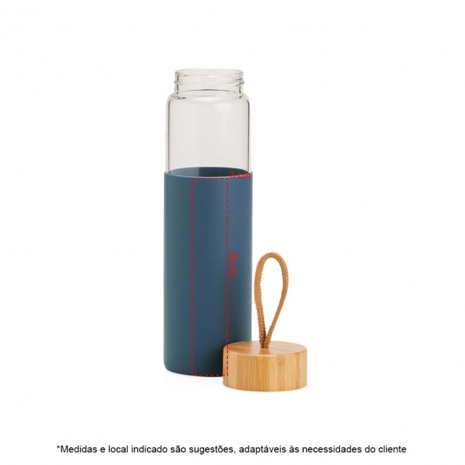 Garrafa de Vidro 750ml Personalizada Garrafa de Vidro 750ml Personalizada