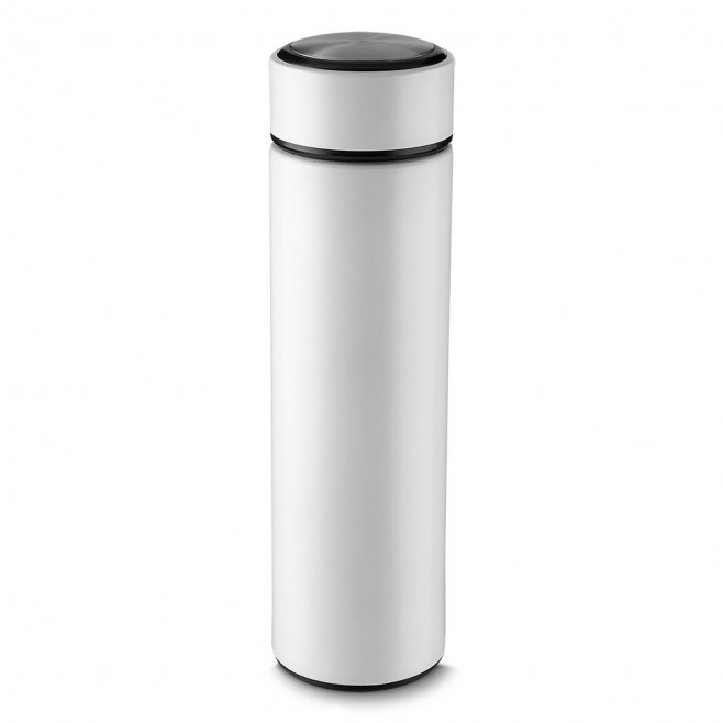 Garrafa Em Aço Inox Fosca Com Parede Dupla 450ml Personalizada Para Brinde Garrafa Em Aço Inox Fosca Com Parede Dupla 450ml Personalizada Para Brinde