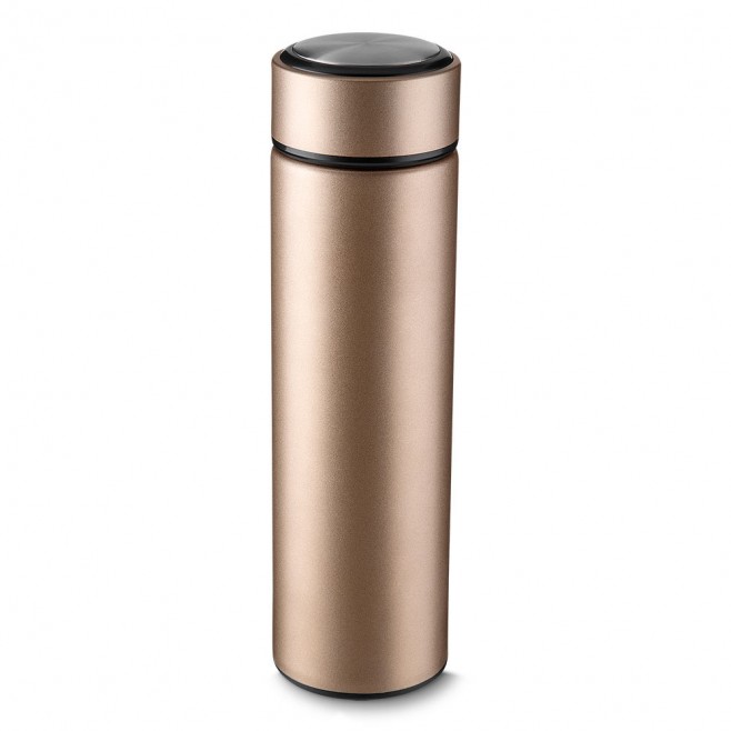 Garrafa Em Aço Inox Fosca Com Parede Dupla 450ml Personalizada Para Brinde Garrafa Em Aço Inox Fosca Com Parede Dupla 450ml Personalizada Para Brinde