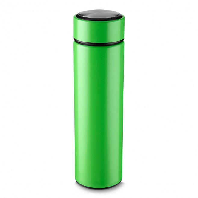 Garrafa Em Aço Inox Fosca Com Parede Dupla 450ml Personalizada Para Brinde Garrafa Em Aço Inox Fosca Com Parede Dupla 450ml Personalizada Para Brinde