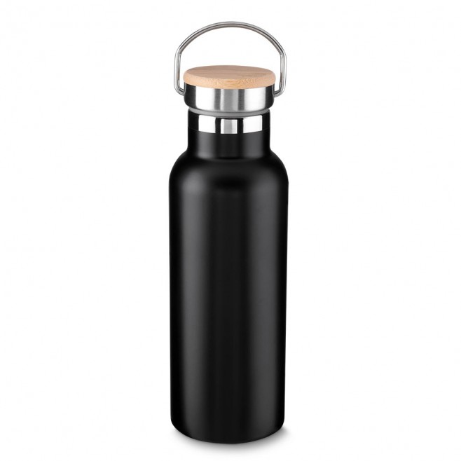 Garrafa Em Aço Inox Parede Dupla 500ml Personalizada Com Alça Garrafa Em Aço Inox Parede Dupla 500ml Personalizada Com Alça