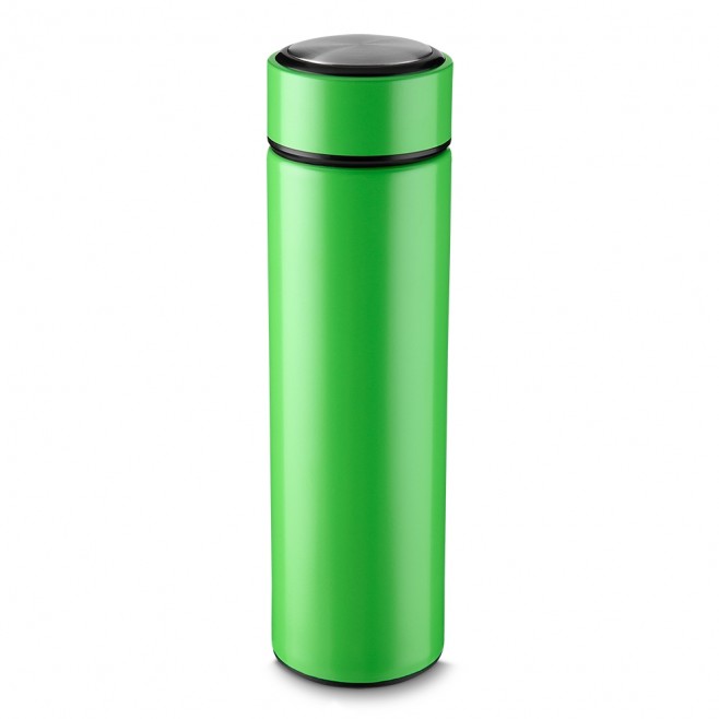 Garrafa Inox 450 ml com Infusor Personalizada Garrafa Inox 450 ml com Infusor Personalizada
