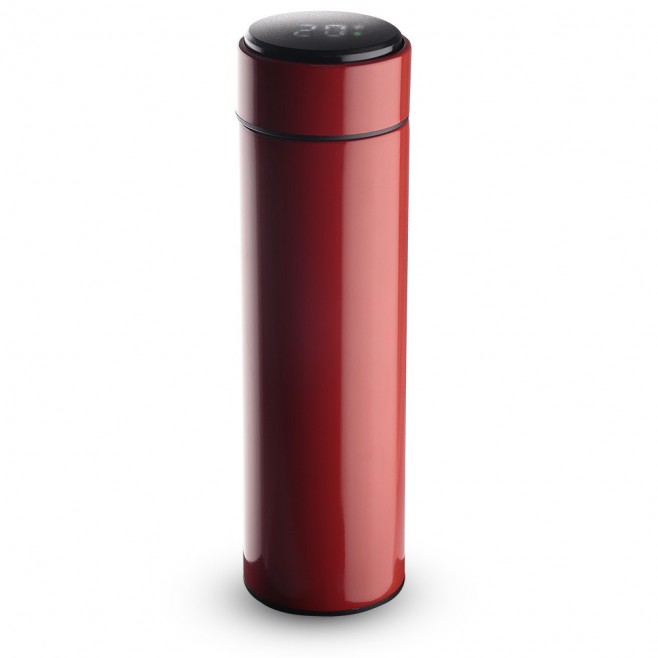 Garrafa Inox 500 ml com Display LED Personalizada Garrafa Inox 500 ml com Display LED Personalizada