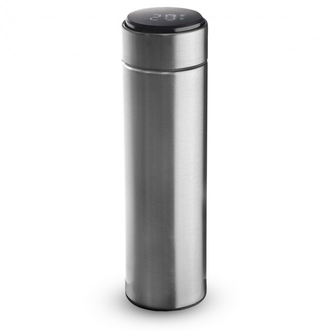 Garrafa Inox 500 ml com Display LED Personalizada Garrafa Inox 500 ml com Display LED Personalizada