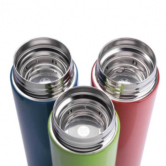 Garrafa Inox 500 ml com Display LED Personalizada Garrafa Inox 500 ml com Display LED Personalizada