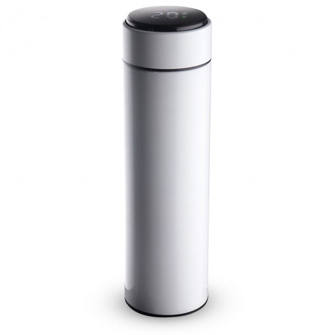 Garrafa Inox 500 ml com Display LED Personalizada Garrafa Inox 500 ml com Display LED Personalizada