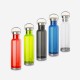 Garrafa Plástica Com Tampa e Base de Inox Personalizada Para Brinde Garrafa Plástica Com Tampa e Base de Inox Personalizada Para Brinde
