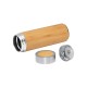 Garrafa Térmica Bambu e Aço Inox Personalizada Garrafa Térmica Bambu e Aço Inox Personalizada