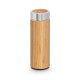 Garrafa Térmica Bambu e Aço Inox Personalizada Garrafa Térmica Bambu e Aço Inox Personalizada