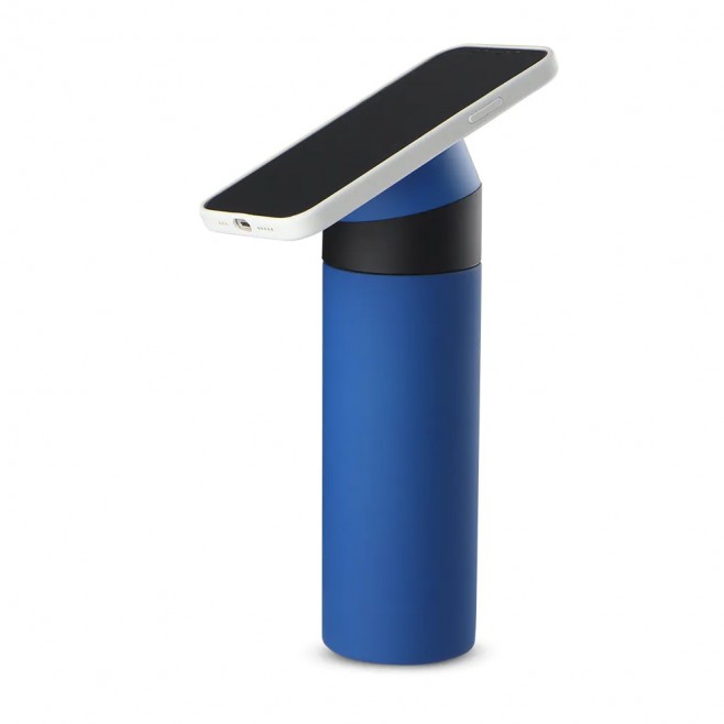 Garrafa Térmica com Apoio para Celular Personalizada Garrafa Térmica com Apoio para Celular Personalizada