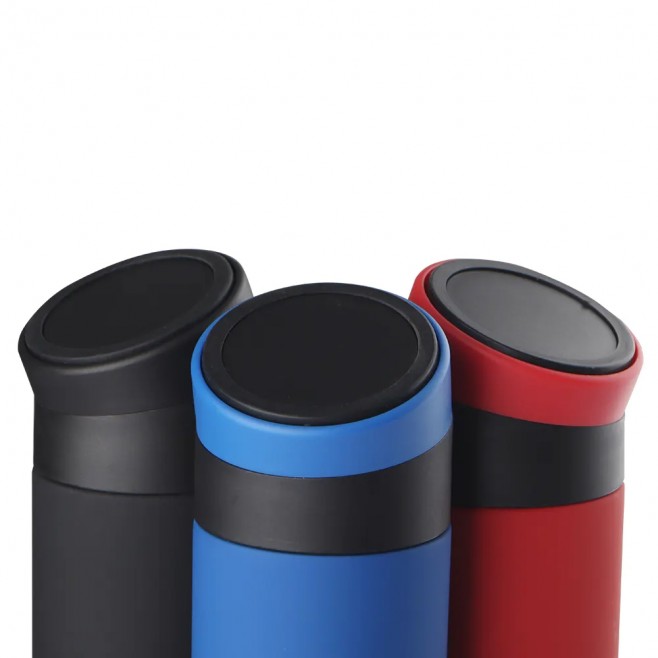 Garrafa Térmica com Apoio para Celular Personalizada Garrafa Térmica com Apoio para Celular Personalizada