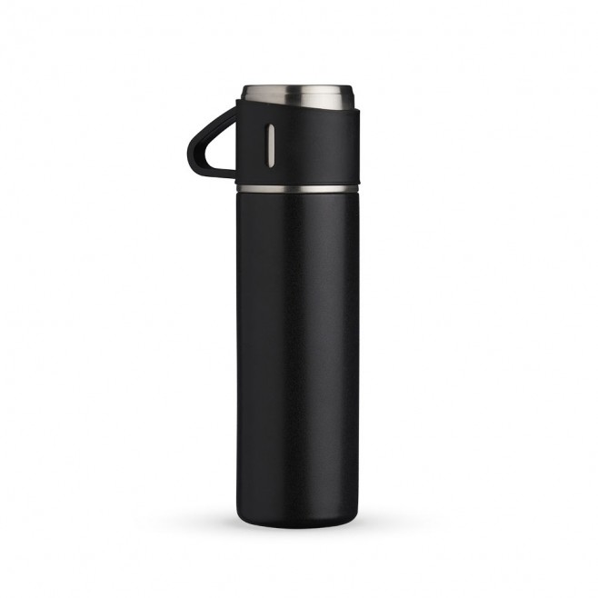 Garrafa Térmica de Inox 450ml Personalizada Com Logotipo da Empresa Garrafa Térmica de Inox 450ml Personalizada Com Logotipo da Empresa
