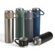 Garrafa Térmica de Inox 450ml Personalizada Com Logotipo da Empresa Garrafa Térmica de Inox 450ml Personalizada Com Logotipo da Empresa