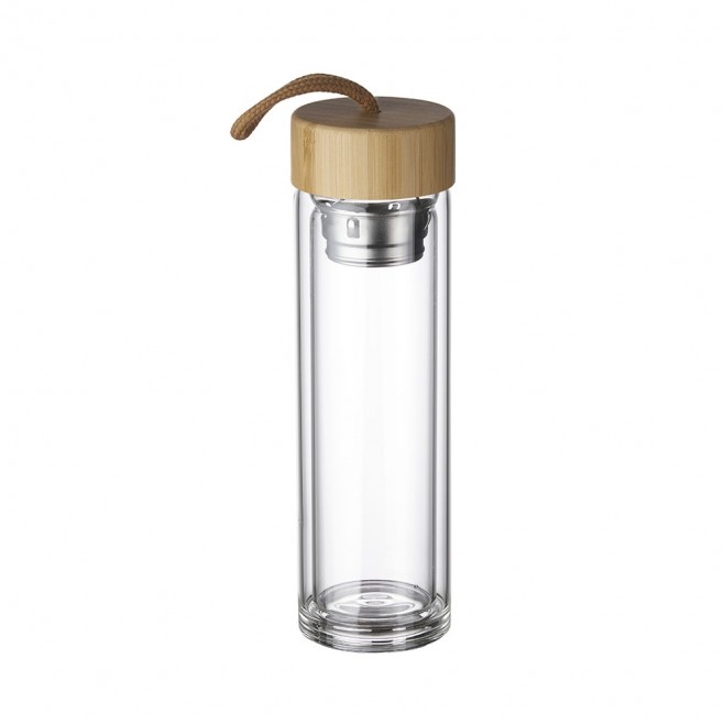 Garrafa Vidro Duplo 360ml Personalizada Garrafa Vidro Duplo 360ml Personalizada