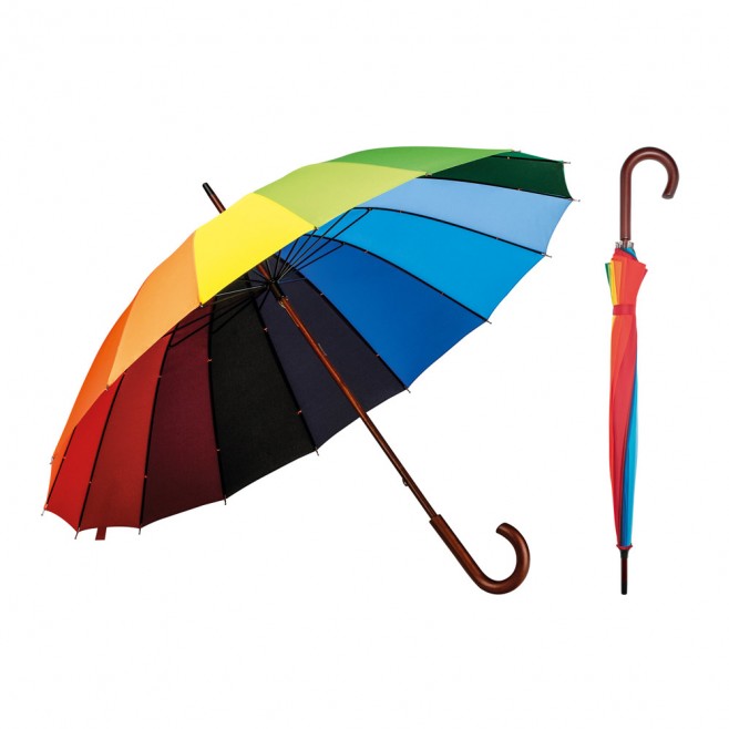 Guarda Chuva Arco-íris Promocional Guarda Chuva Arco-íris Promocional