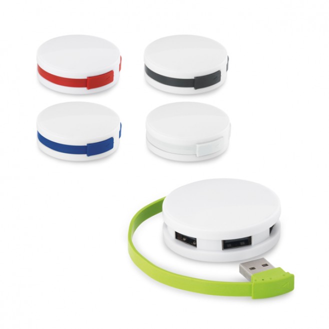 Hub USB 4 Portas Personalizado Hub USB 4 Portas Personalizado