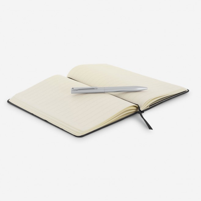 Kit Caderno A5 Com Caneta de Alumínio Personalizado Kit Caderno A5 Com Caneta de Alumínio Personalizado