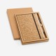 Kit Caderno Com Caneta Em Cortiça Personalizado Kit Caderno Com Caneta Em Cortiça Personalizado