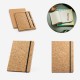 Kit Caderno Com Caneta Em Cortiça Personalizado Kit Caderno Com Caneta Em Cortiça Personalizado
