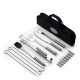 Kit Churrasco 17 Peças em Estojo para Brindes Kit Churrasco 17 Peças em Estojo para Brindes