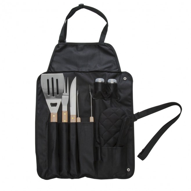 Kit Churrasco 8 Peças em Estojo Personalizado Kit Churrasco 8 Peças em Estojo Personalizado