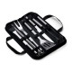 Kit Churrasco 9 Peças com Estojo Personalizado Kit Churrasco 9 Peças com Estojo Personalizado