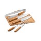 Kit Churrasco Aço Inox e Madeira Para Presente Kit Churrasco Aço Inox e Madeira Para Presente